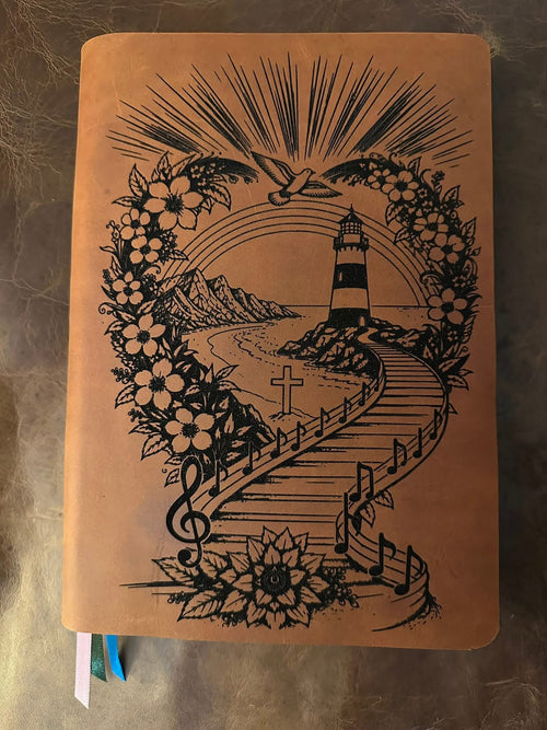 Custom Leather Bible — Bible Included
